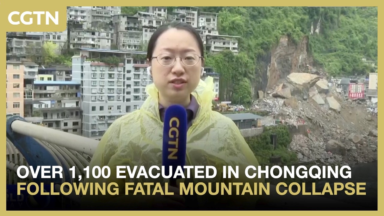 Over 1,100 evacuated in Chongqing following fatal mountain collapse