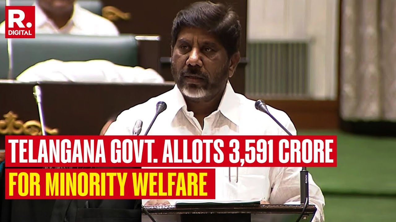 Telangana Budget 2025: Dy CM Bhatti Presents Budget in Assembly, Allots ₹3,591 Crore for Minorities