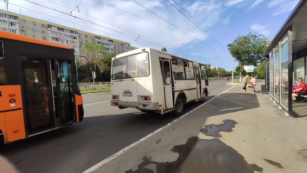 Оренбург,61 автобус от Молл
