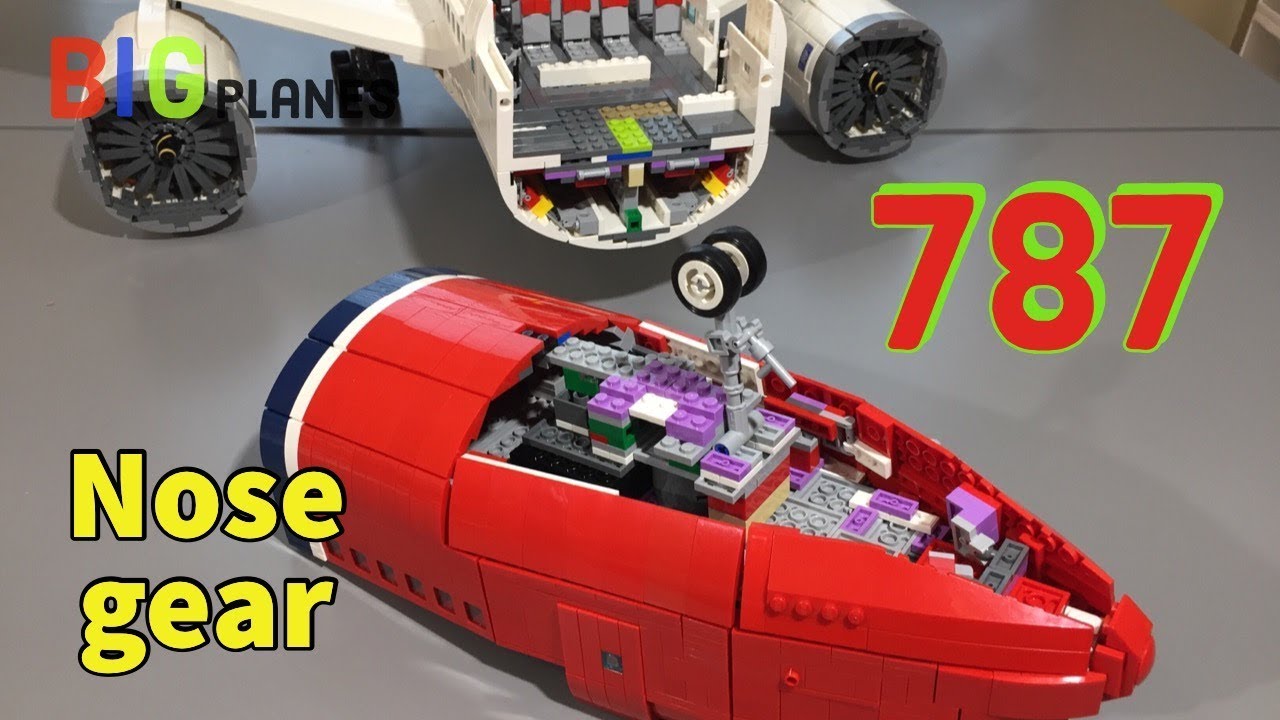 LEGO 787 Nose gear and more!!