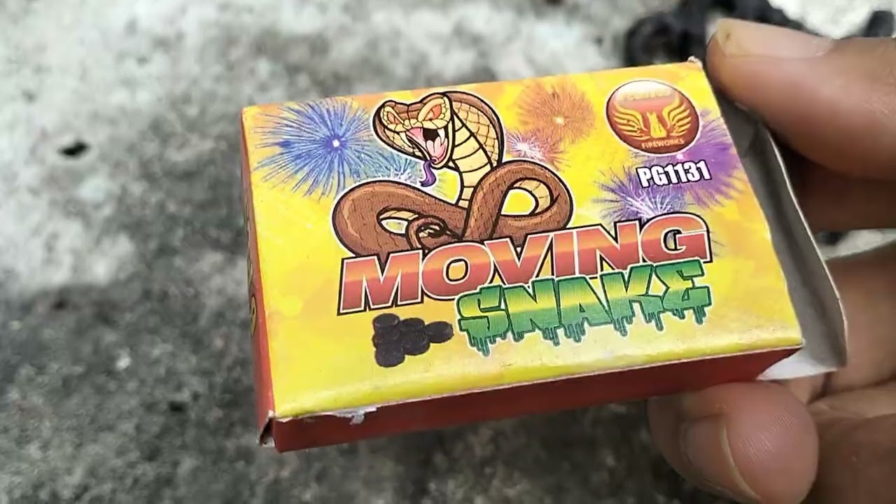 MENYALAKAN KEMBANG API KESUKAAN ANAK, MOVING SNAKE BAGIAN 4