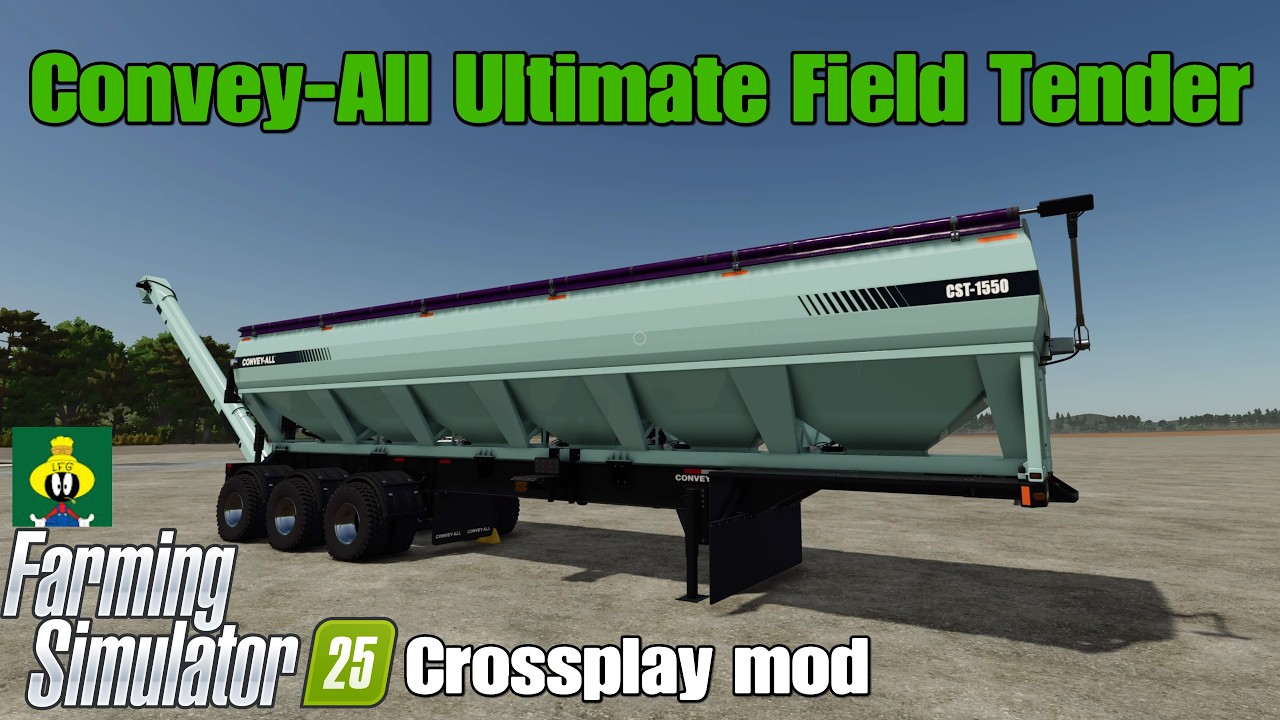 Модификация для кроссплатформенной игры Convey-All Ultimate Field Tender / FS25