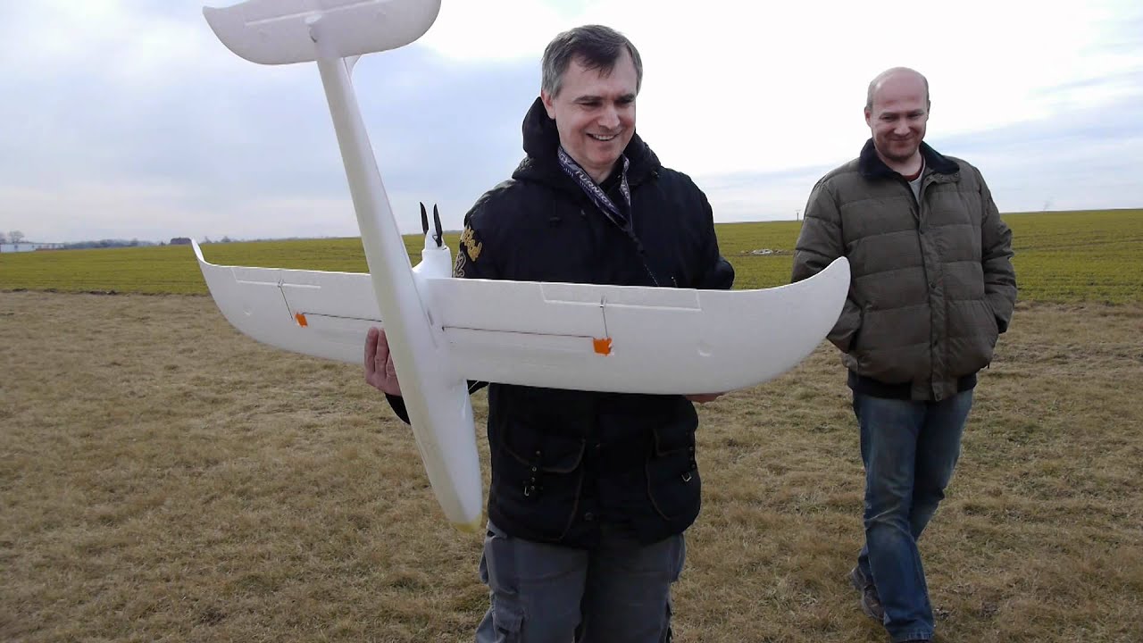 Keda Motor a EasyStar II - Letový test - Flight test