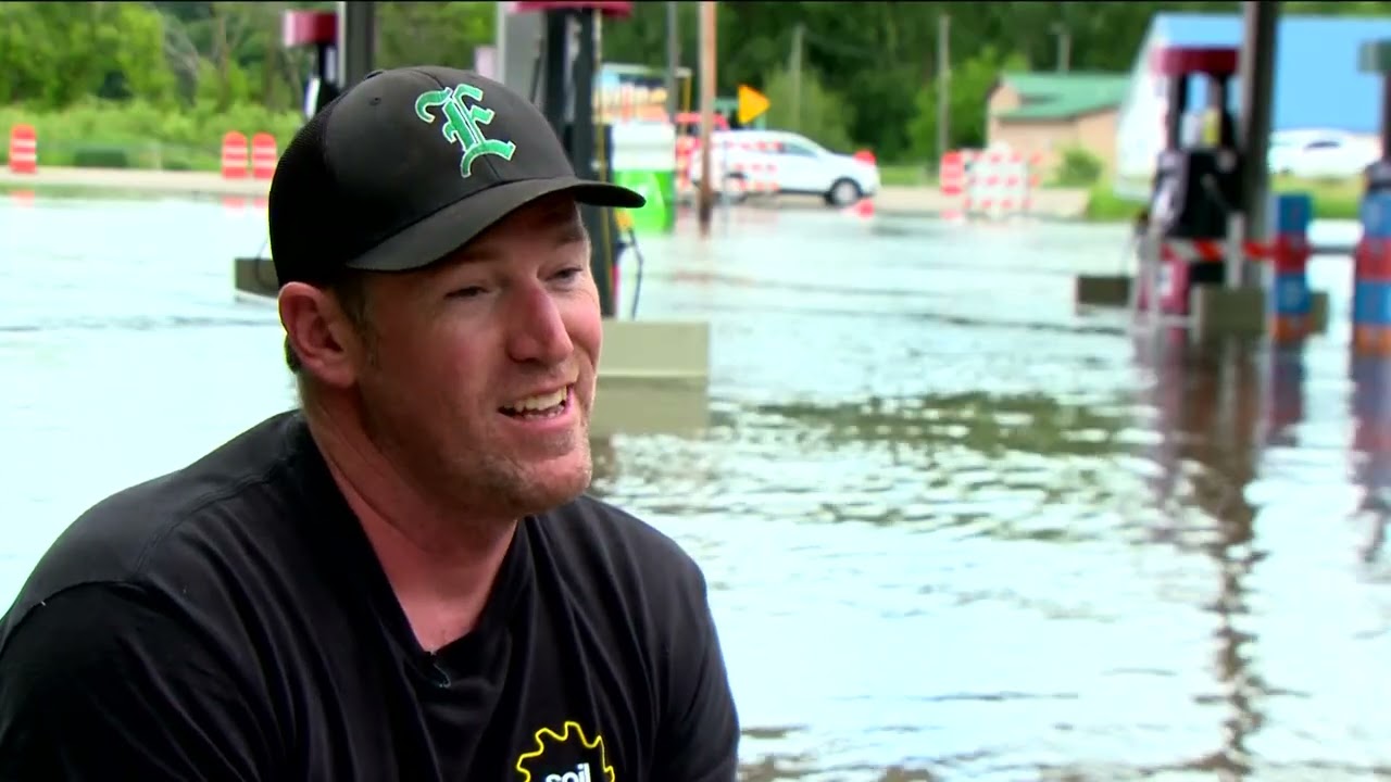 Flooding in Waterville