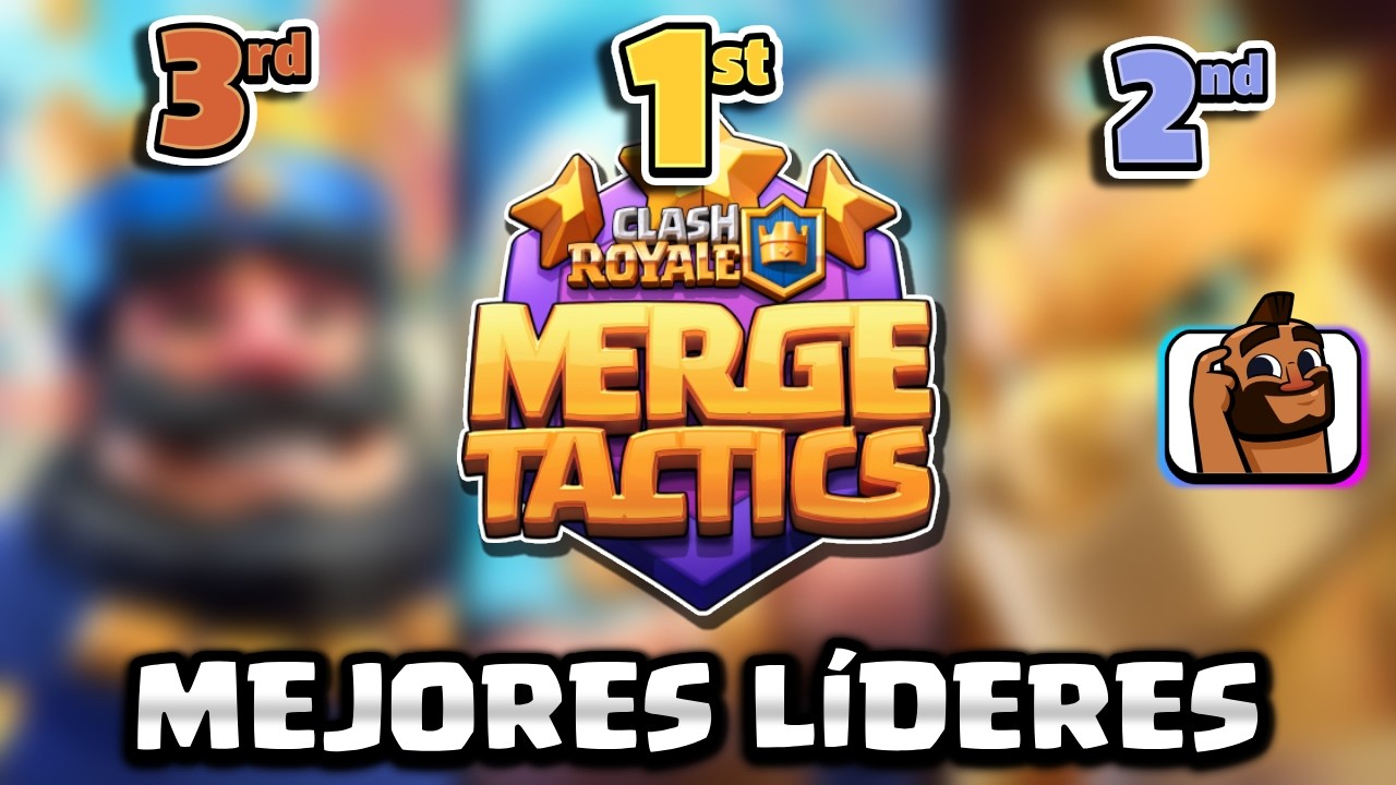 LOS MEJORES LÍDERES en MERGE TACTICS 😲👑 | Jonista