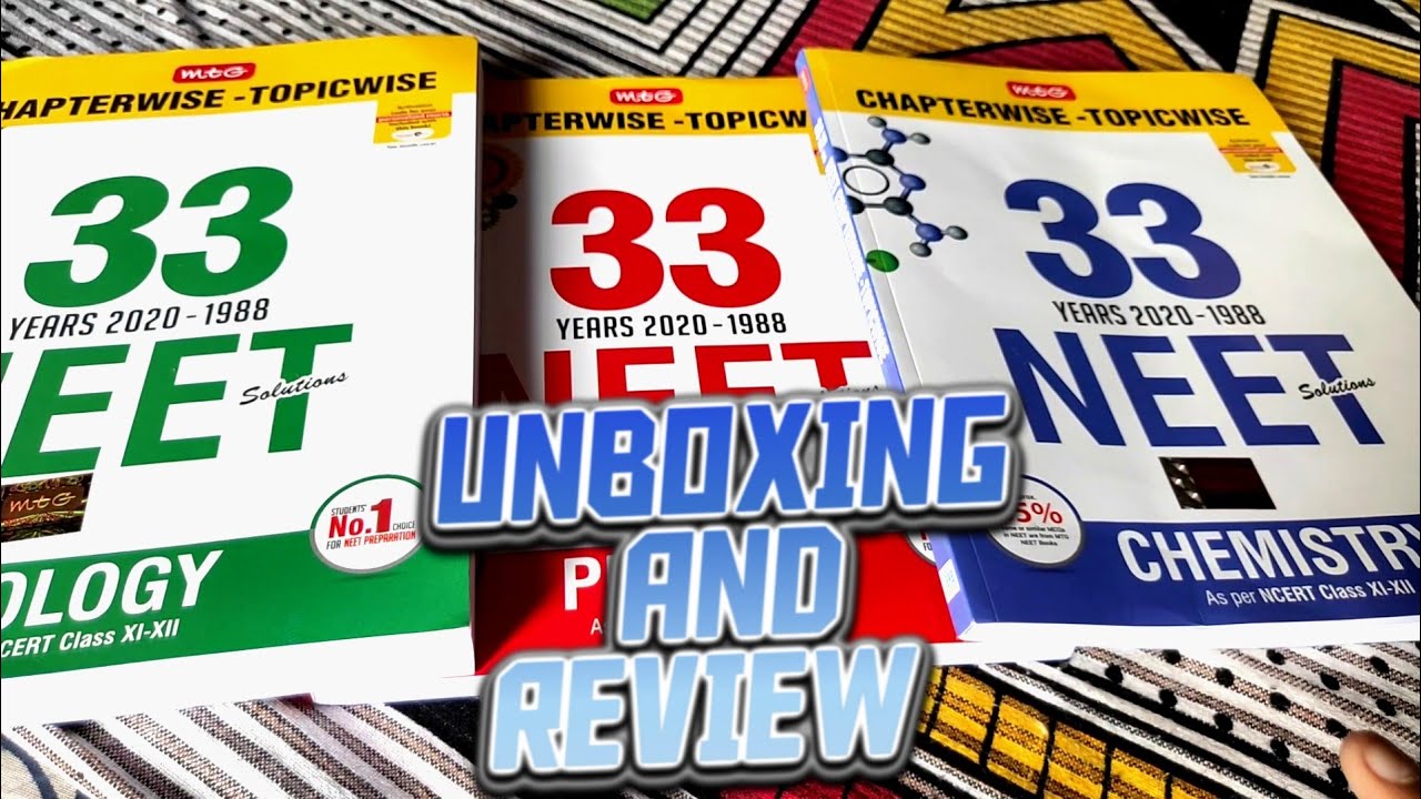 MTG NEET 33 YEAR BOOK REVIEW  | NEET MTG 33 YEAR BOOK 📚