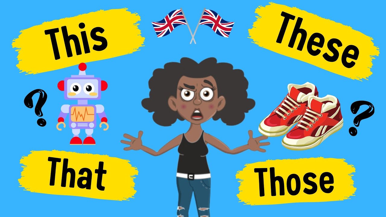 This, That, These, Those | English Quiz for Kids  - Demonstrative pronouns