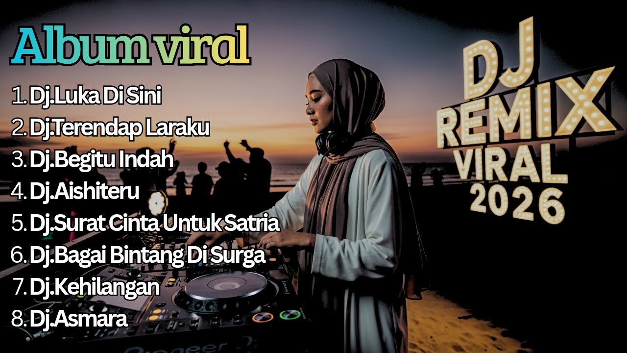 Dj Luka Di Sini - Dj Terendap laraku || Dj Remix Slow Bass Viral 2026