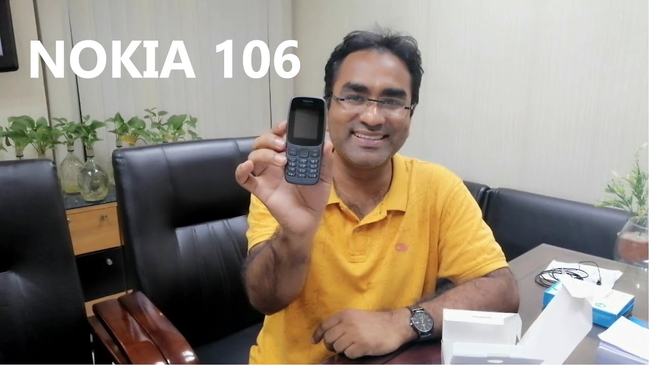 NOKIA 106 Basic Button Phone Review