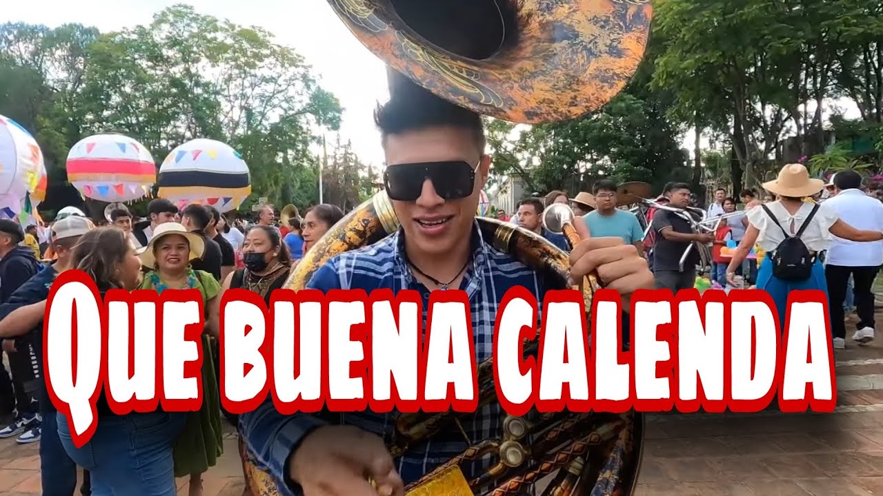 FUI DE REFUERZO CON TUBA A UNA CALENDA EN HUITZO, OAXACA Y QUE BUENA SE PUSO | Diego Medina