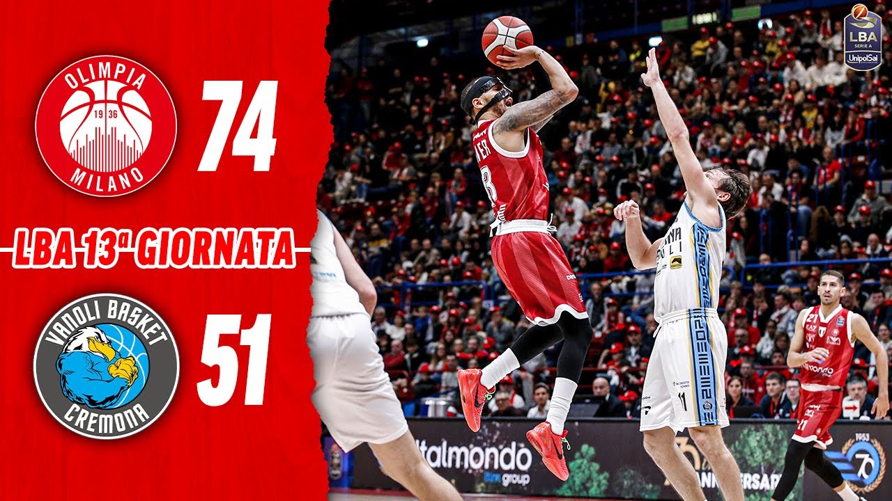 Olimpia Milano - Cremona Highlights
