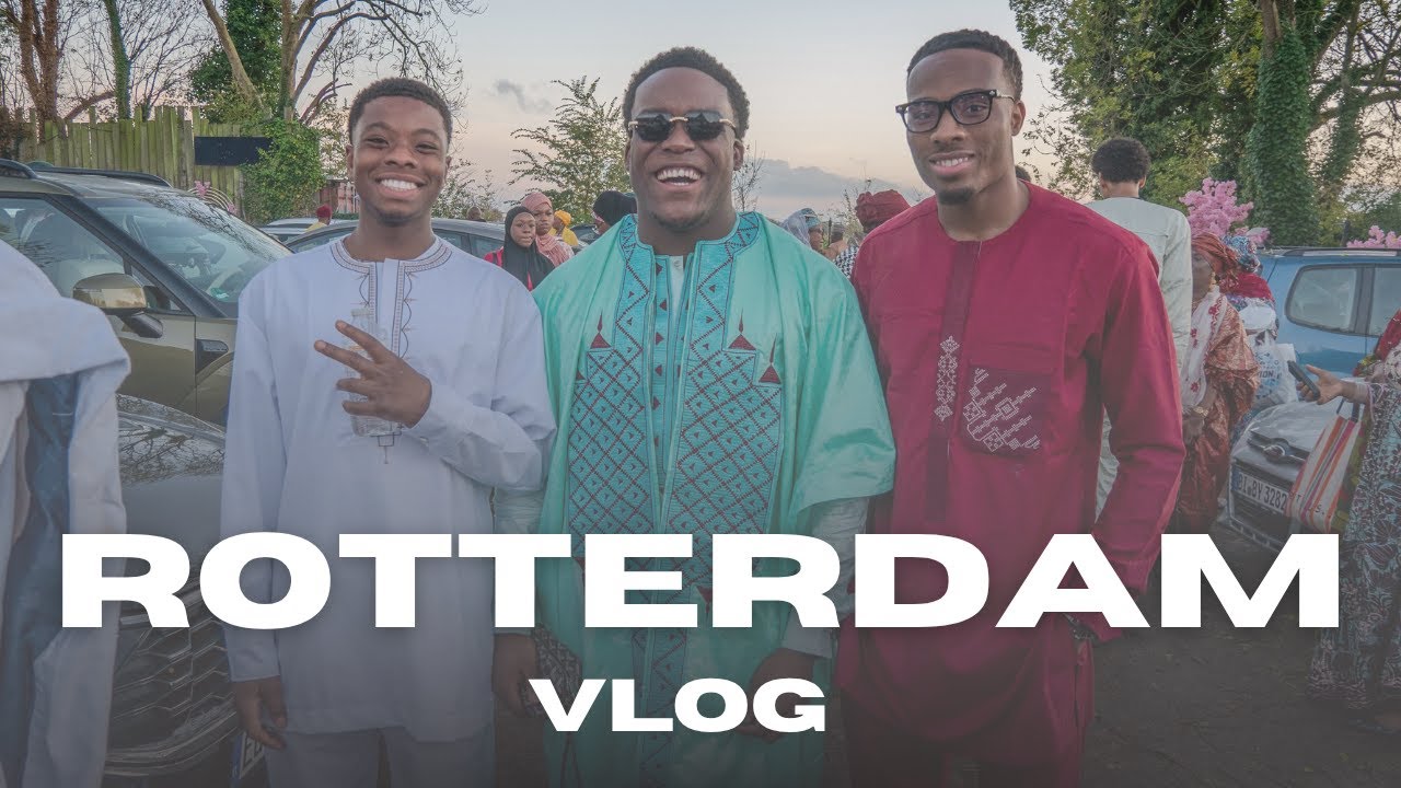 ROTTERDAM VLOG (FOODSPOT, WEDDING)🥩🤵🏾‍♂️