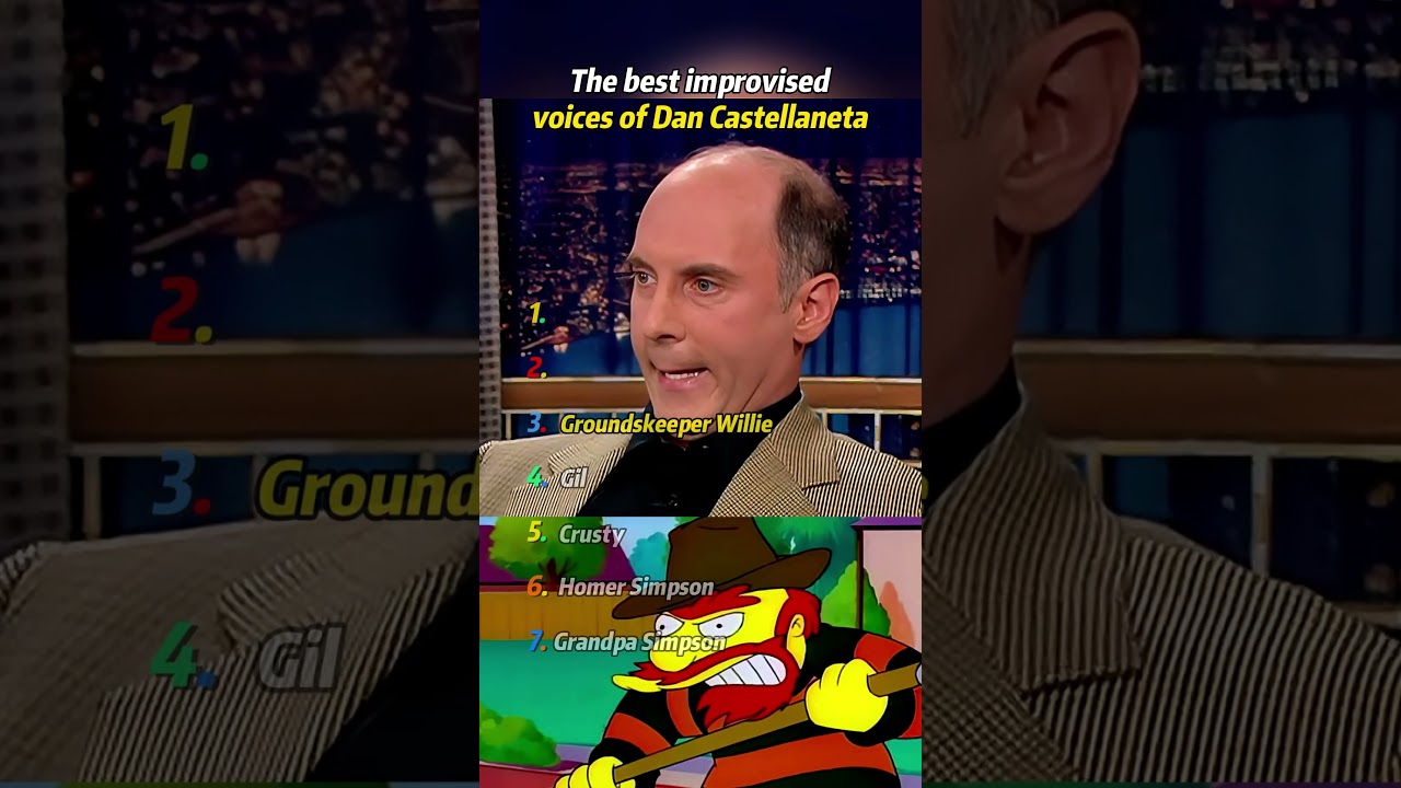 Лучшие импровизированные голоса Дэна Кастелланеты.