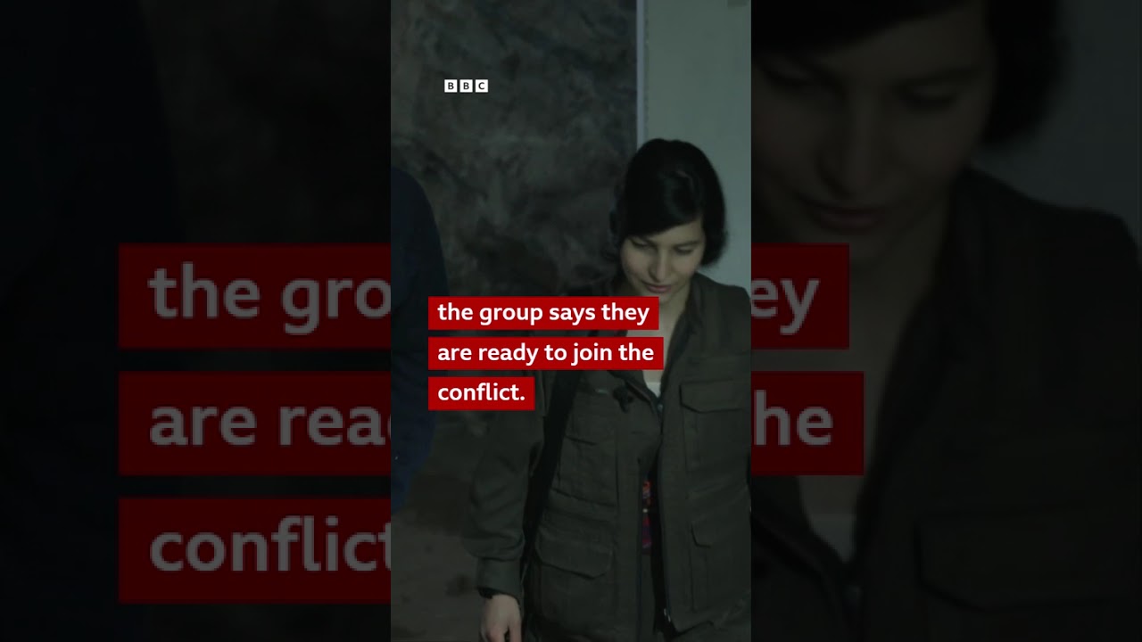 The Kurdish-Iranian rebels ready to fight the regime in Iran - BBC World Service #shorts