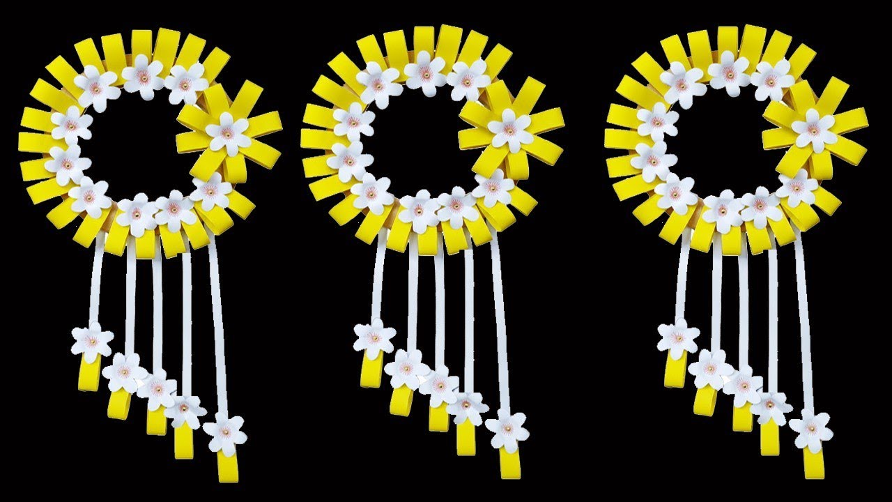 How to make wall hanging | home decor ideas | paper craft