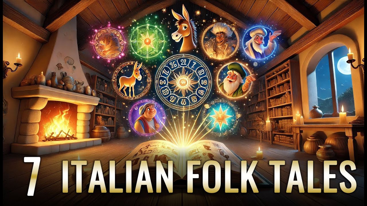 7 Enchanting Italian Folk Tales | Timeless Stories of Magic, Wisdom, and Culture