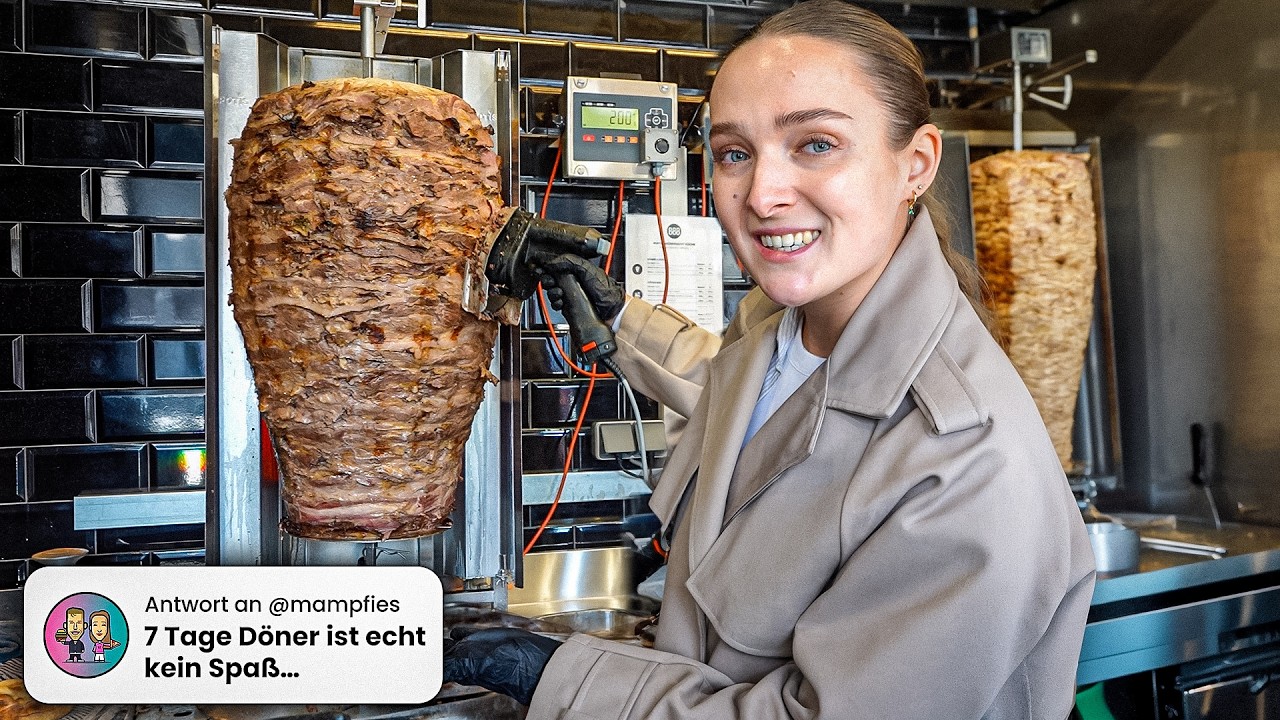 Wir haben 7 Tage NUR DÖNER gegessen! 🤯 SELBSTEXPERIMENT