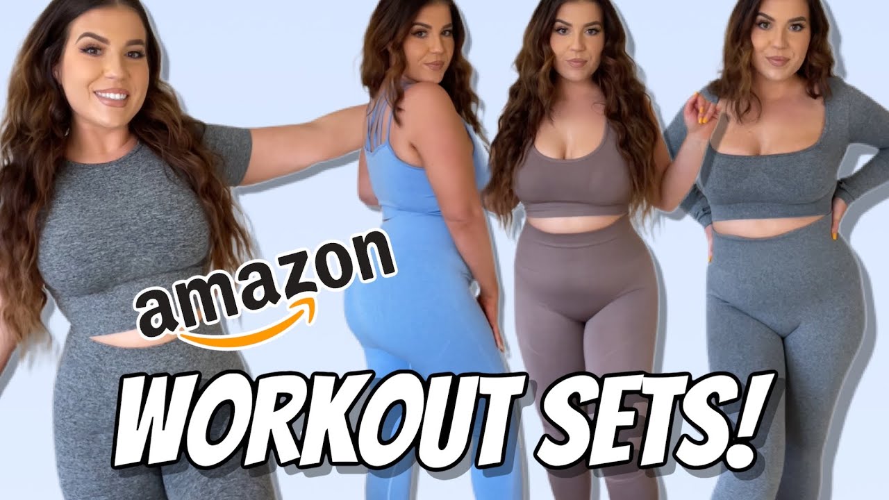 Amazon Workout Sets 2021!  CUTE & CHEAP Activewear Clothes Try-On Haul