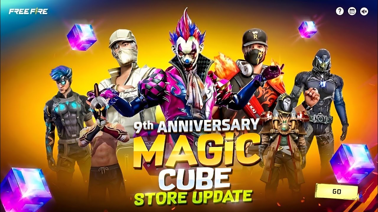 OB54 9Th Anniversary Magic Cube Store Update 🤯💥 | Criminal Bundle Return Date | free fire new event 
