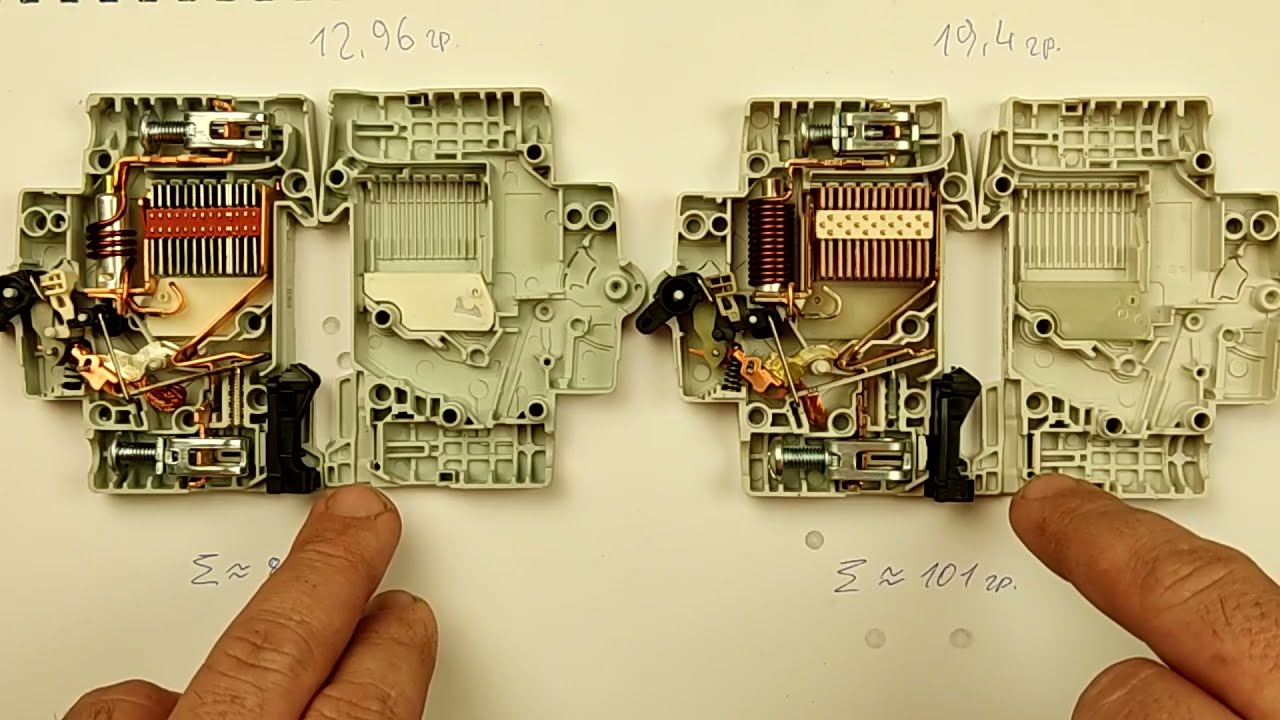 ПОДДЕЛКА ABB и ОРИГИНАЛ (Автоматы SH201L C10).