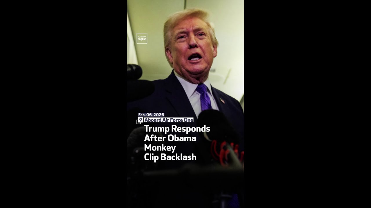Trump Responds After Obama Monkey Clip Backlash