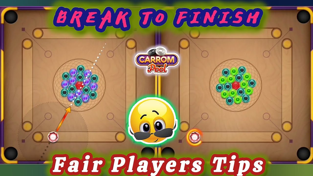 ⚡️ ONLY BREAK TO FINISH ⚡️ | Easy Tips For Fair Players | Carrom Pool Tamil Gaming