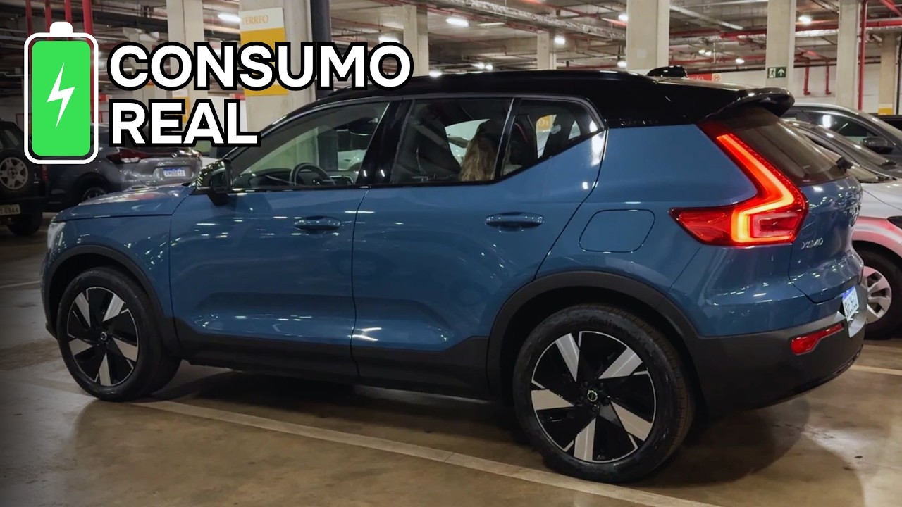 Volvo XC40 teste de autonomia sem economizar na cidade + impressões sobre o carro #xc40recharge