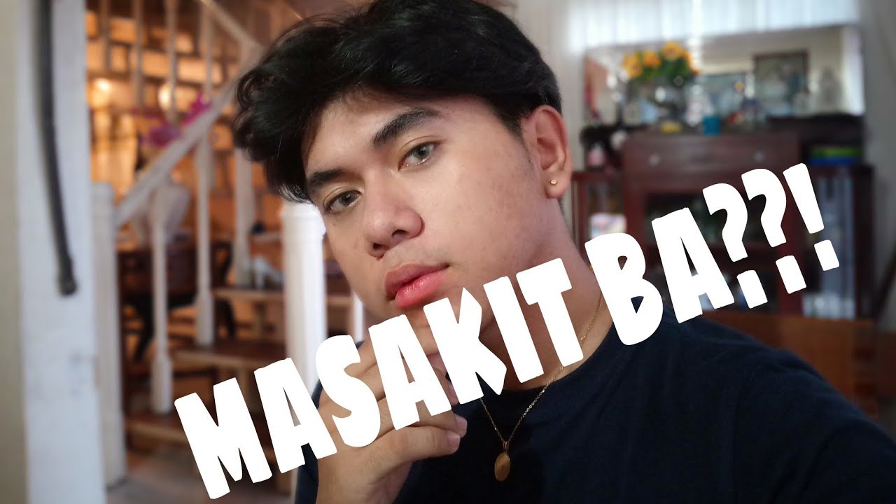 MY FIRST EAR PIERCING | MASAKIT NGA BA??! | John Lester Vlogs