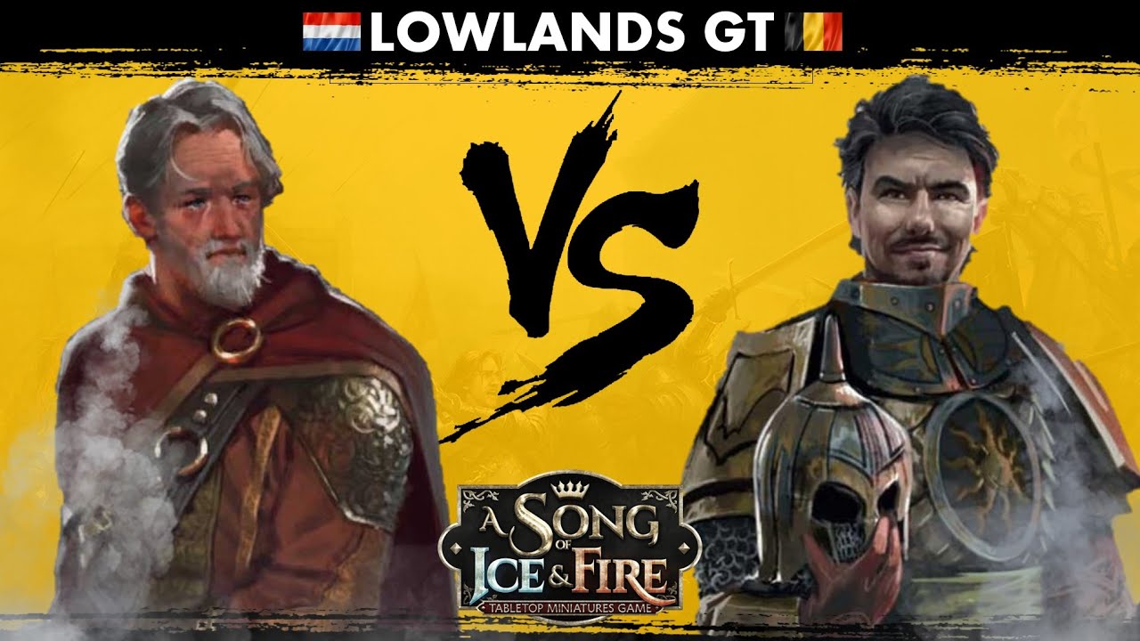 ASOIAF Lowlands GT Battle Report: Martell (Harmen) vs Martell (Oberyn)