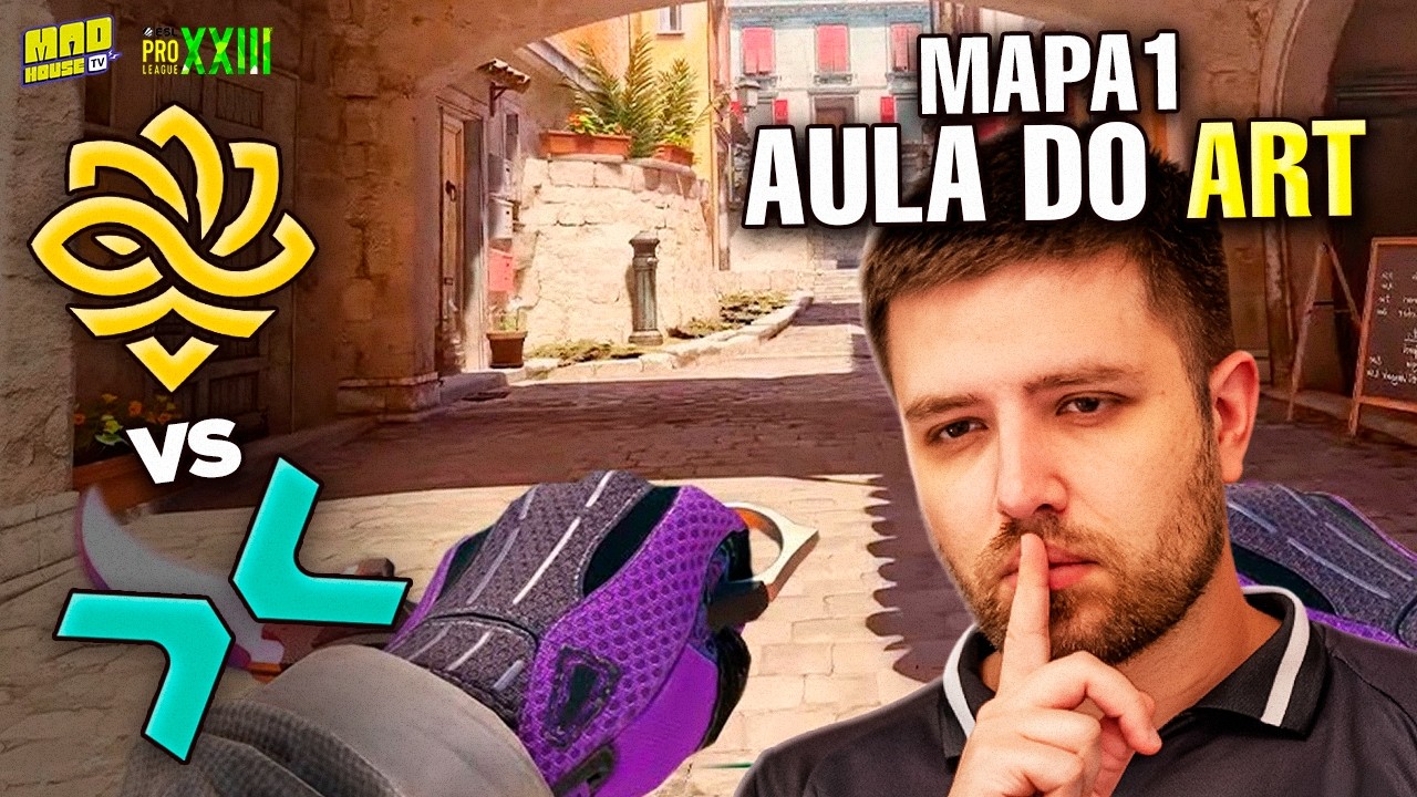 ART INSPIRADO! LEGACY X PARIVISION - MAPA 1 (MELHORES MOMENTOS) - ESL PRO LEAGUE SEASON 23