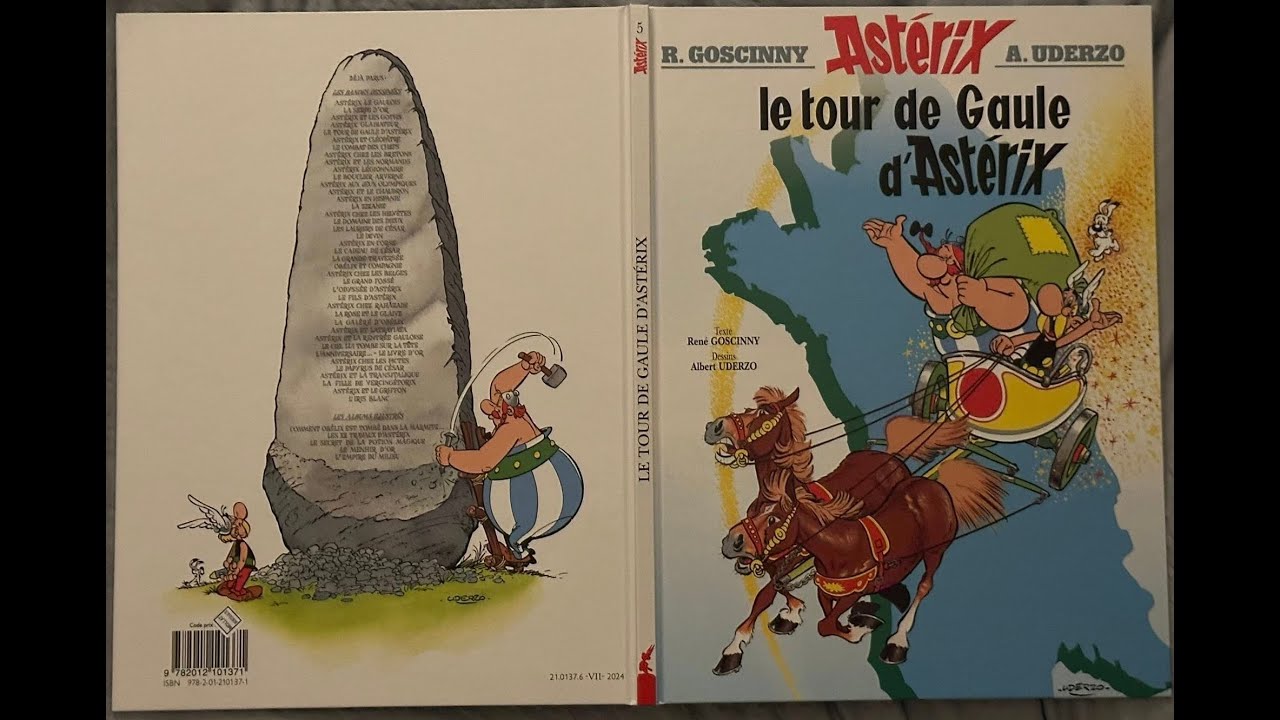 Le Livre d'Astérix - N.5: Le Tour de Gaule d'Astérix (Avec Audio)