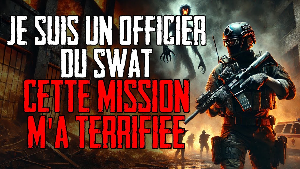 Je suis appelé pour une prise d'otage dans une école. Je suis un officier du SWAT.