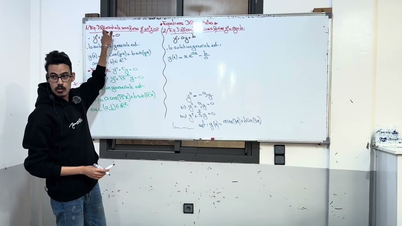 Les equations differentielles 2bac