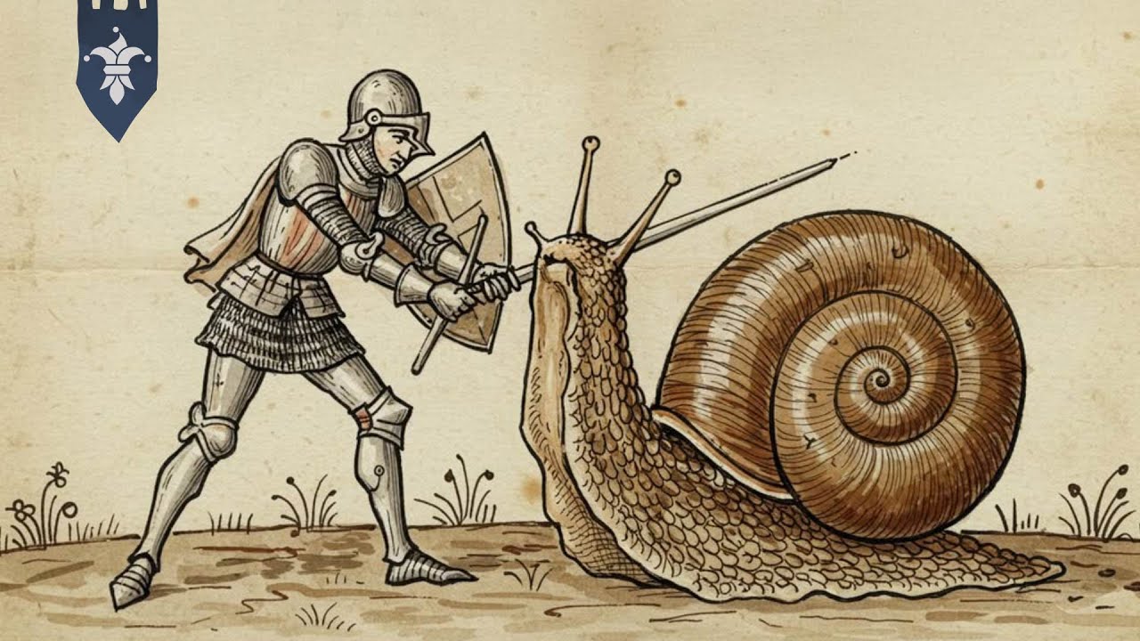The Middle Ages Obession with Fighting Snails...