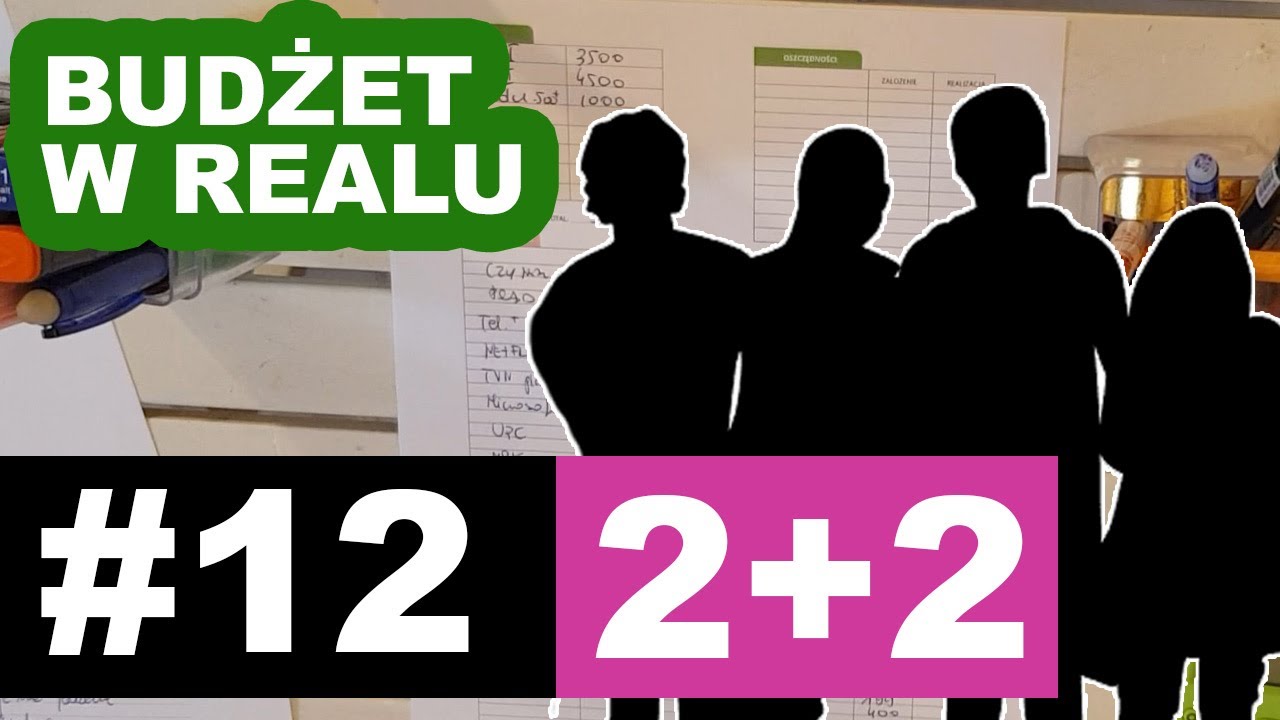 #12 BUDŻET W REALU 2+2 #oszczedzanie #budżet