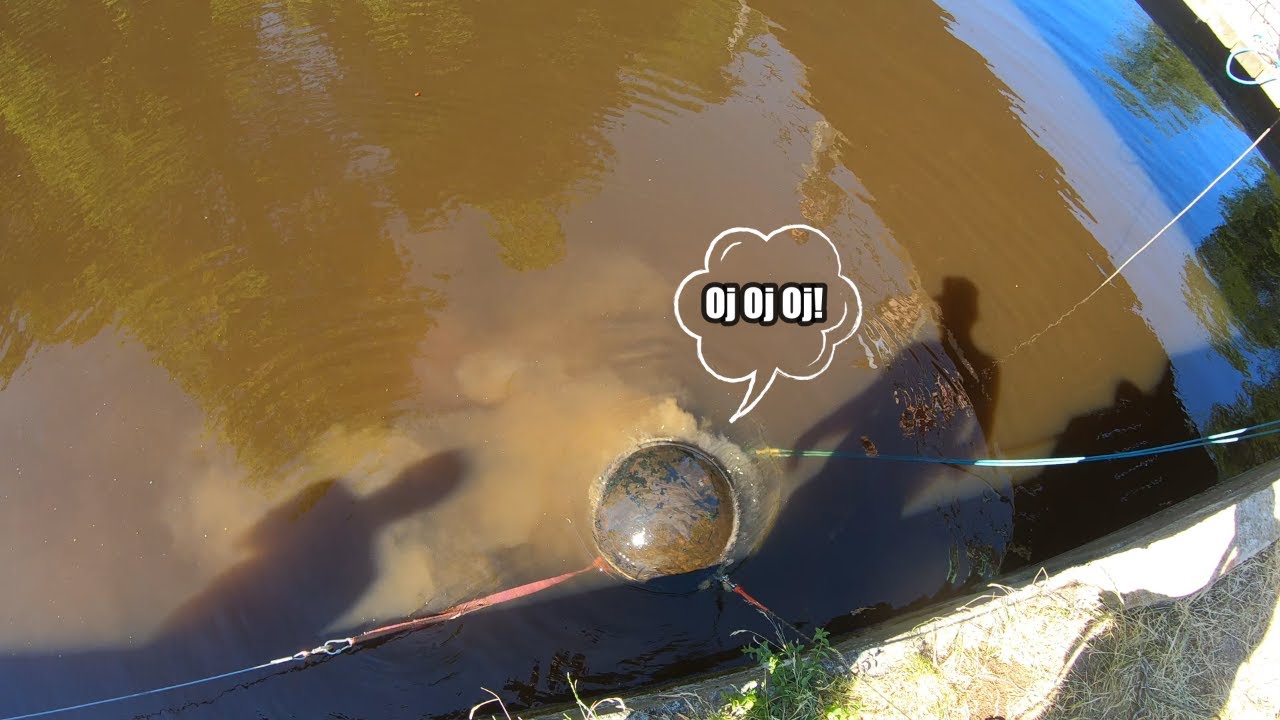 Magnetfiske. TUNG FÅNGST!
