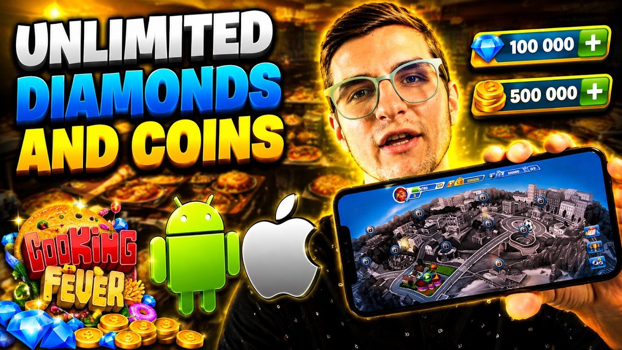 Cooking Fever Hack/Mod Apk - How To Get Cooking Fever Free Gems and Coins (iOS, Android) 2026