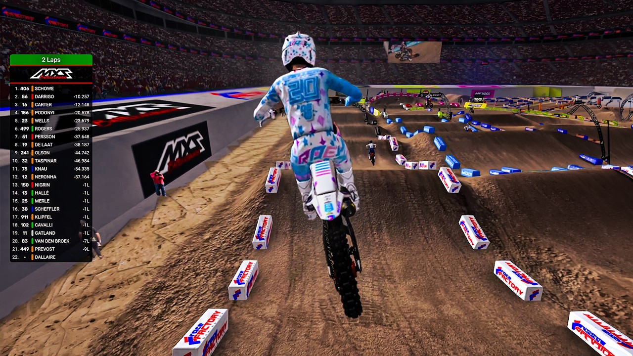 250 PRO PODIUM BATTLES at St. Louis in MX Simulator...
