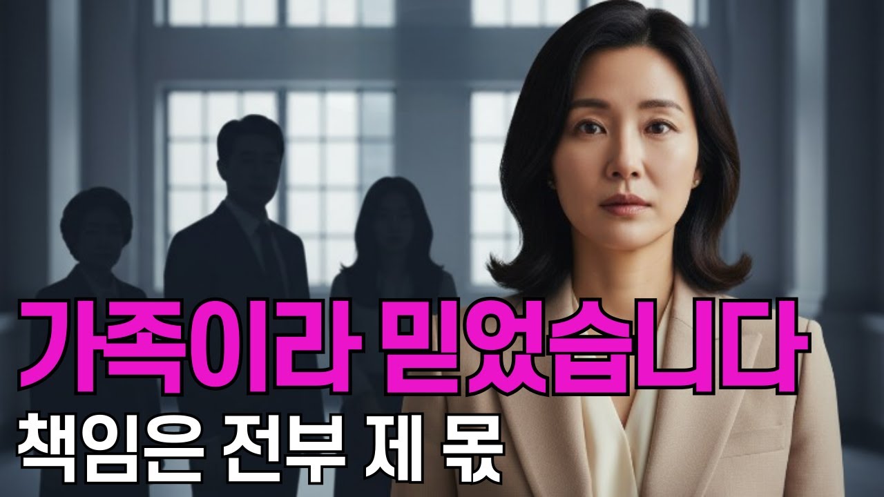 20년을 희생한 그녀, 결국 내린 선택은…?