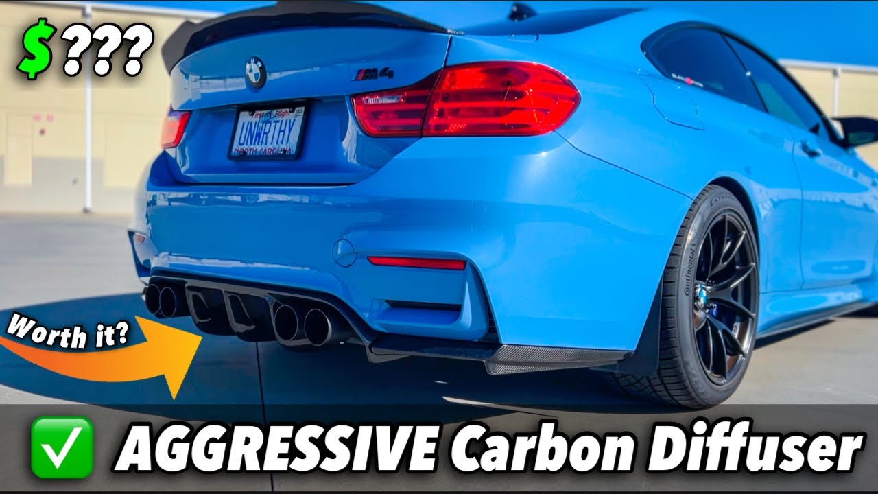 Carbon Vorsteiner Style Diffuser & Tips Install!  (Suvneer) | BMW F80/F82 M3 M4