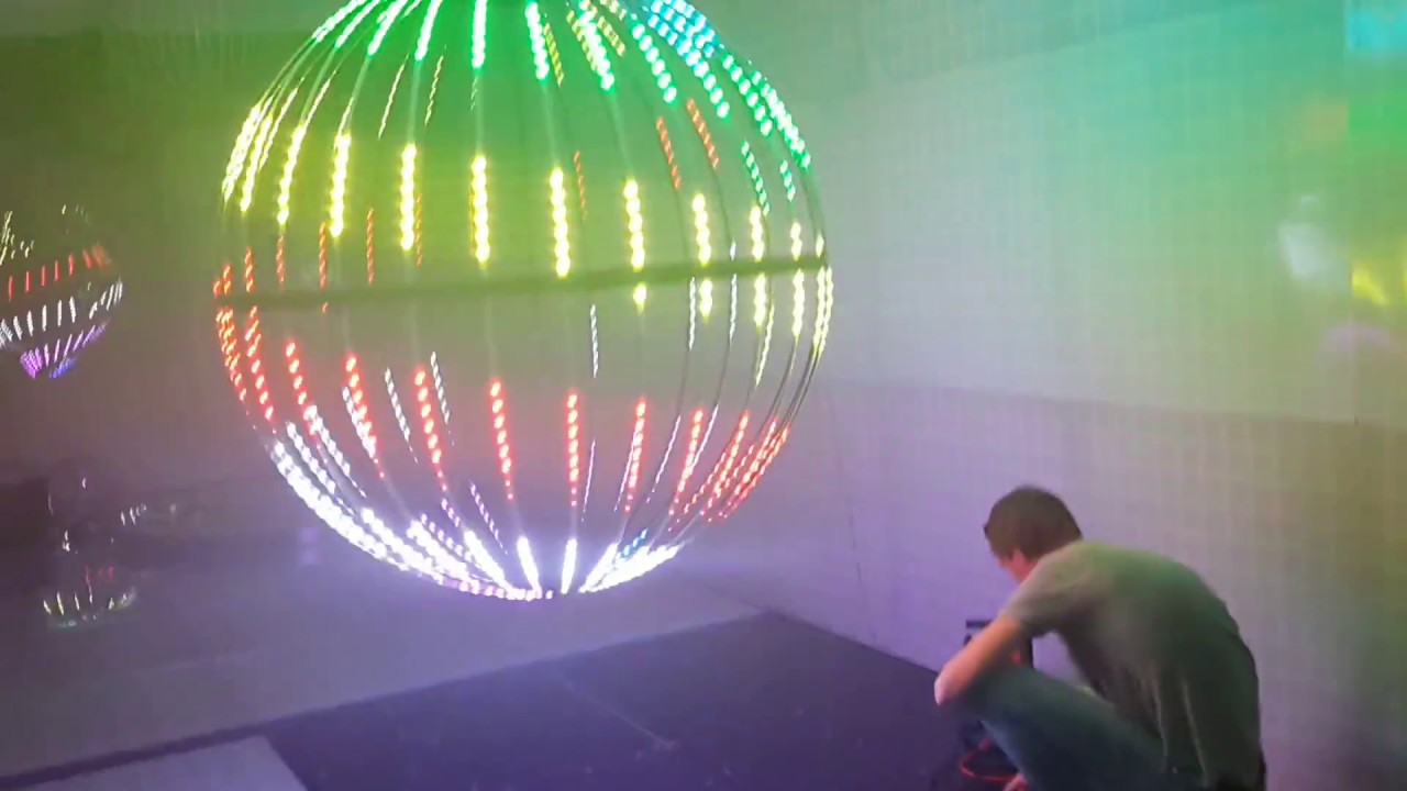 led pixel ball 1380mm