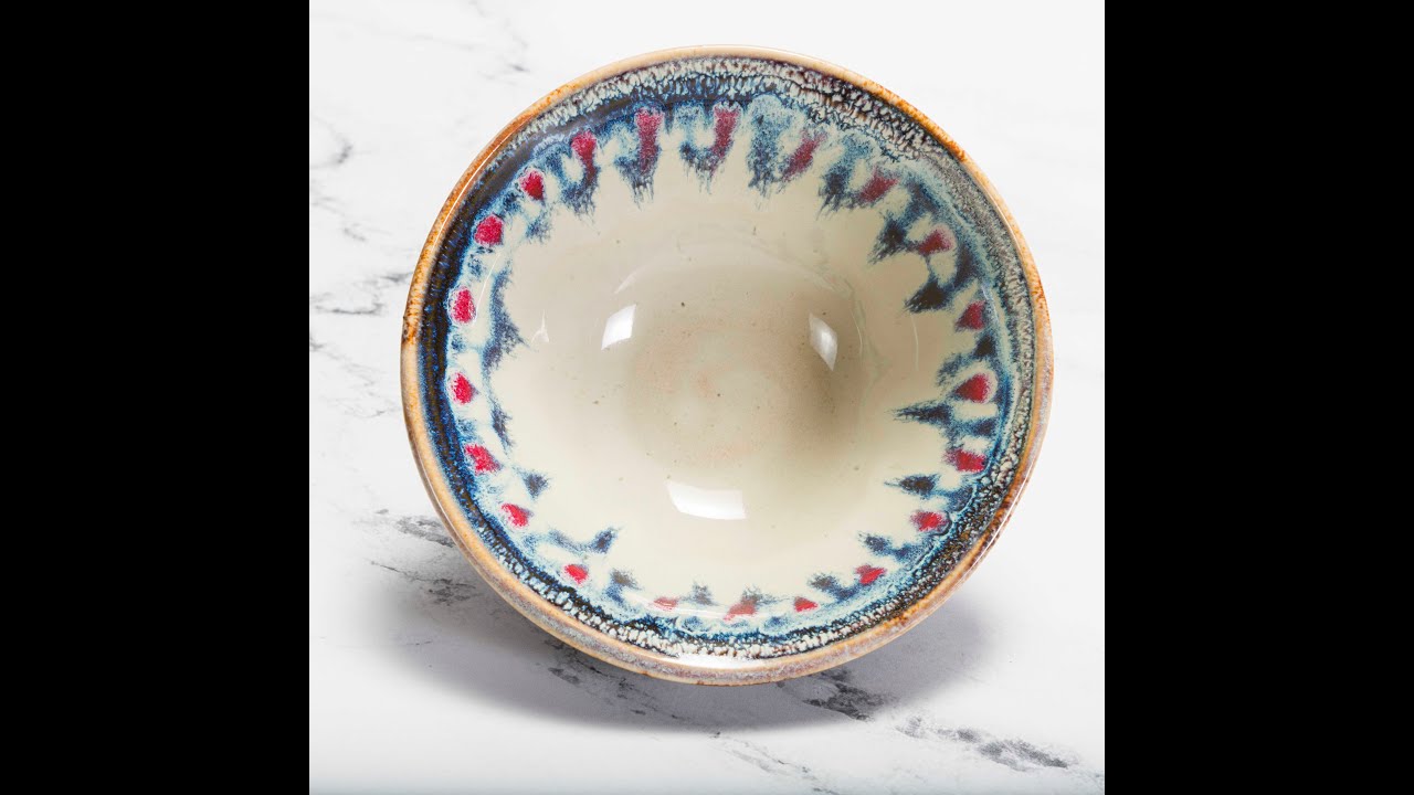 Stoneware and Stroke and Coat Dessert Bowl
