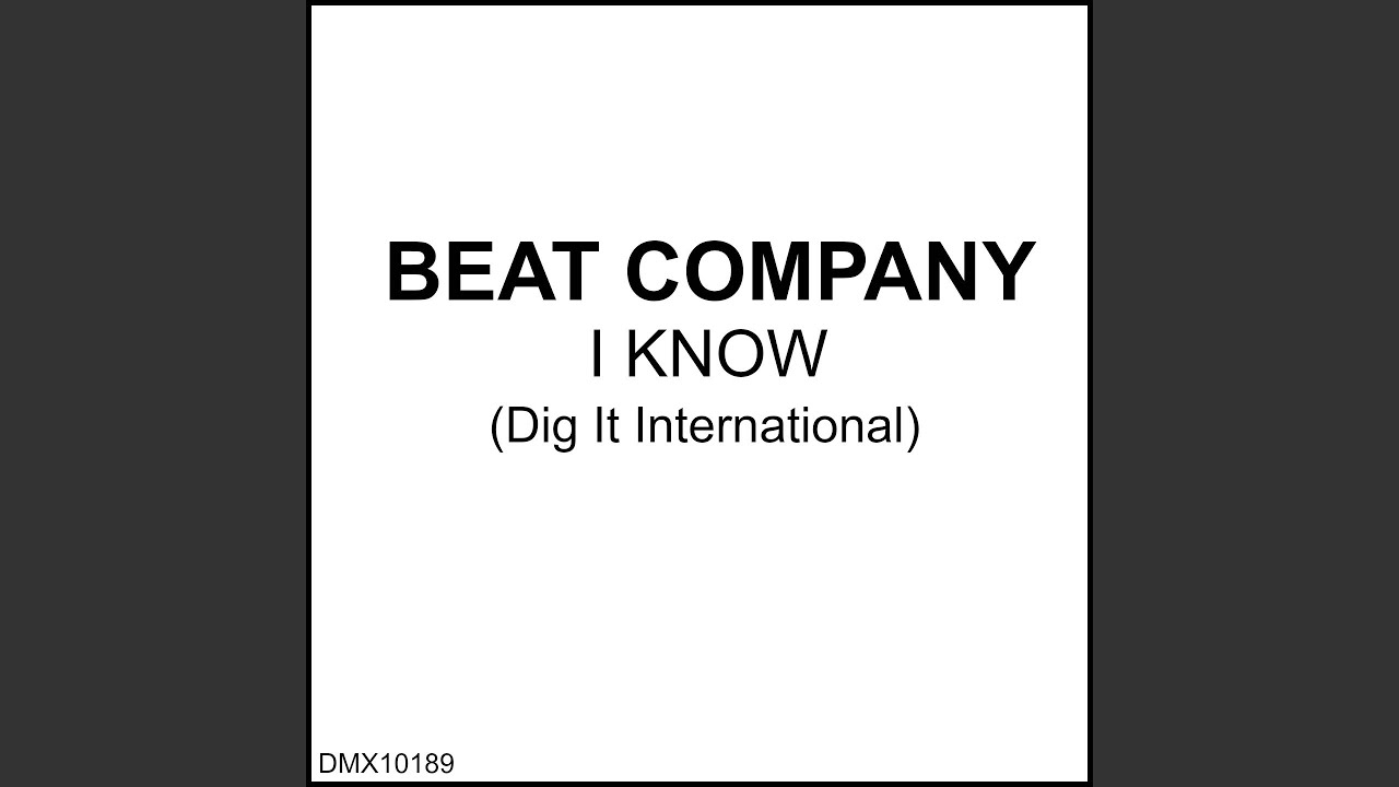 I Know (Club Mix) (feat. D.j. Belloni)