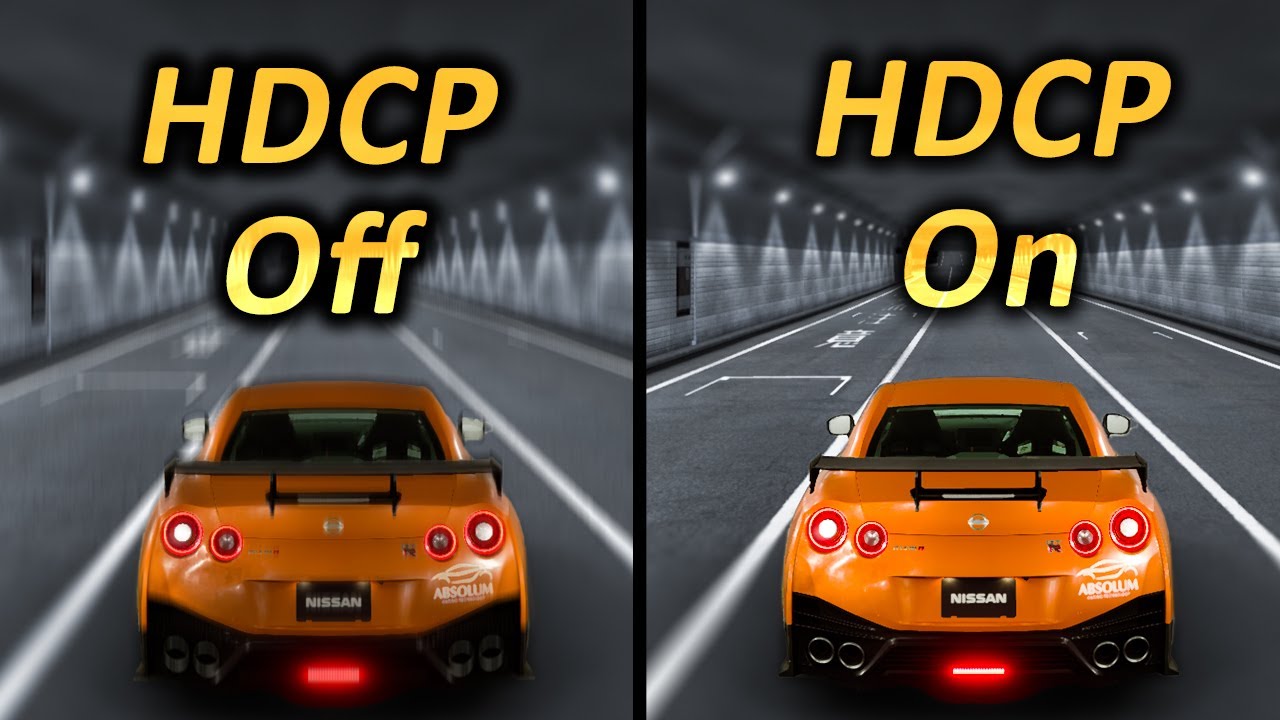 HDCP ON OR OFF - input lag test (PS4)