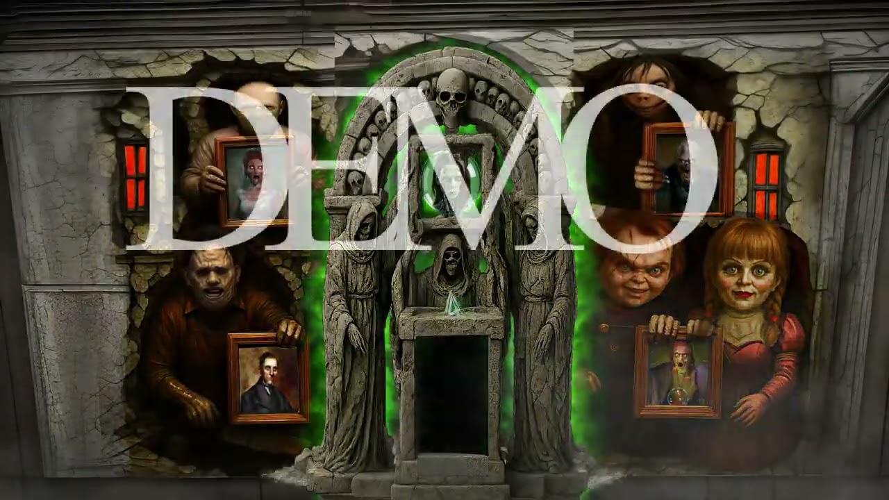 Halloween Projection Mapping Show 2025  / Somebody Watching Me Demo