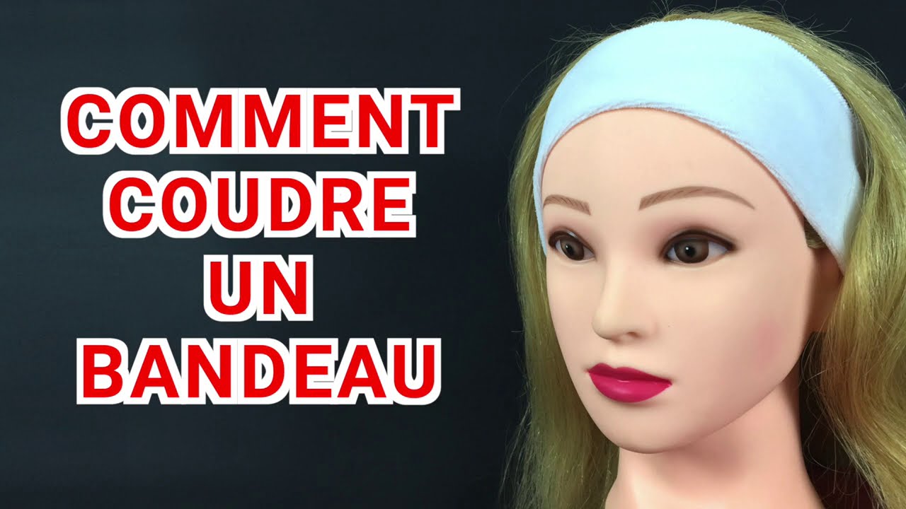 Coudre un bandeau ultra doux 👍🌺 méthode simplifié