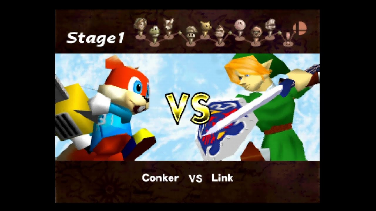 Smash Remix v0.9.7 - Classic Mode beaten with Conker (Normal)