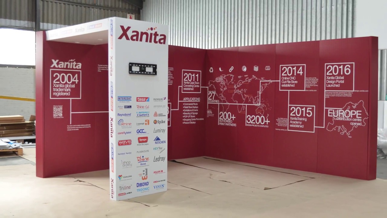 SGI 2017 Dubai - Xanita Exhibition Stand Quick Assembly