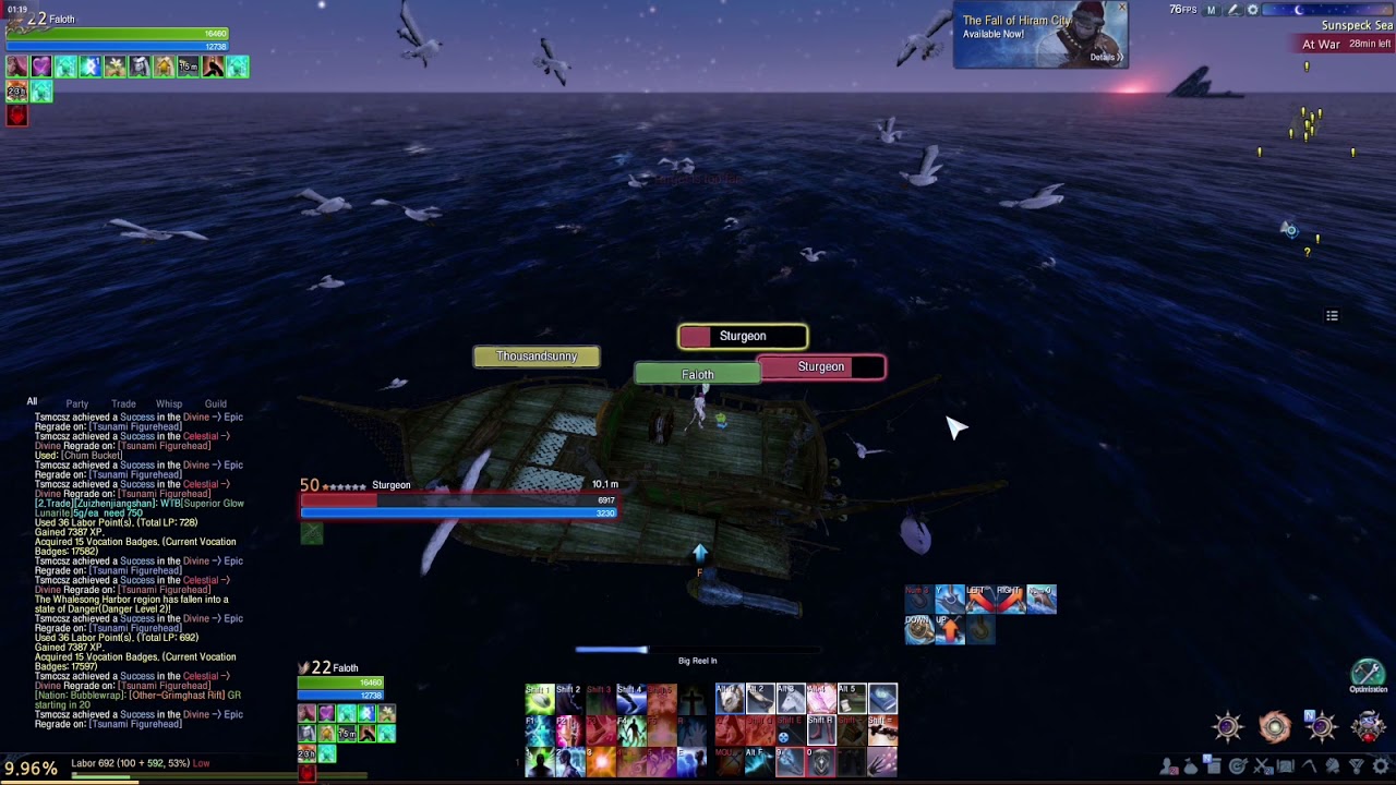 Archeage how i fishing with 240k proficiency