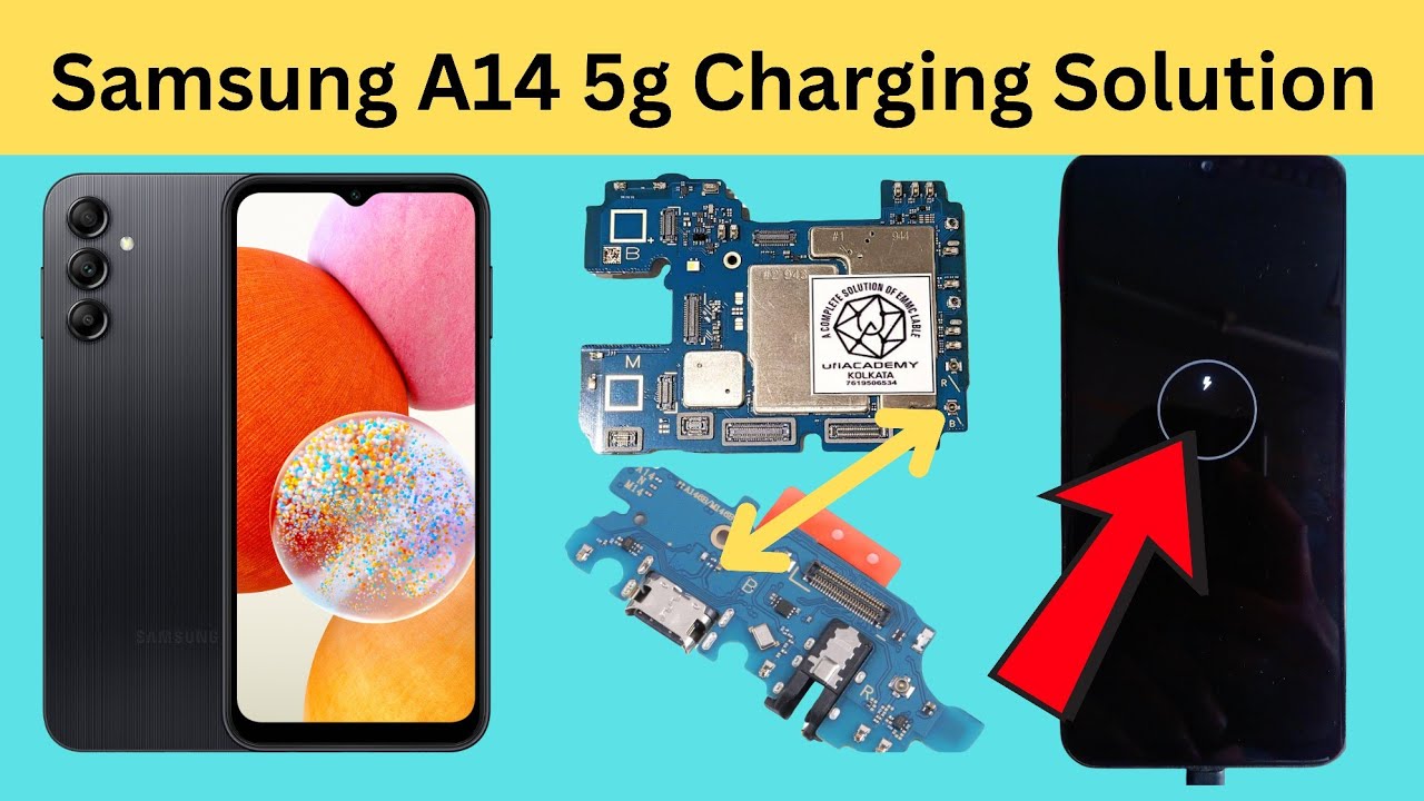 Samsung A14 5G Charging Solution | A14 Not Charging | Charging Error | Charging Ways